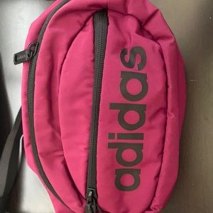 Adidas purple/ black Fanny pack
